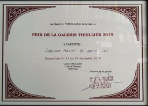 PRIX GALERIE THULLIER 2019