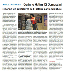 1150 Courrier des Yvelines Article Presse CHDD 03 03 2021 -